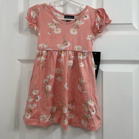 Picapino Other - 🎈🎈🎈Picapino Girls Floral Dress Size 12 Month NWT